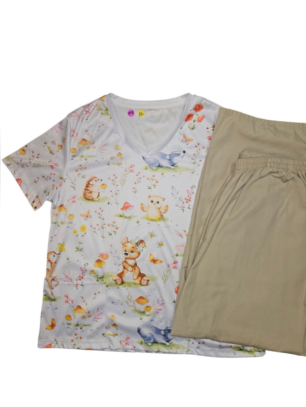 Animals Scrub Set